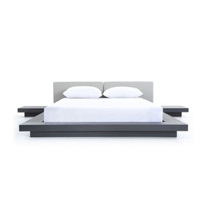 ModRest Wenge & Grey Platform Bed, Queen