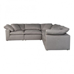 Terra Grey Fabric Classic L Modular Sectional