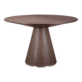 Otago 47" Dining Table Round Walnut