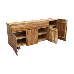 Sakoda Live Edge Acacia Wood Buffet