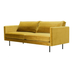 Raphael Sofa, Mustard Yellow Fabric