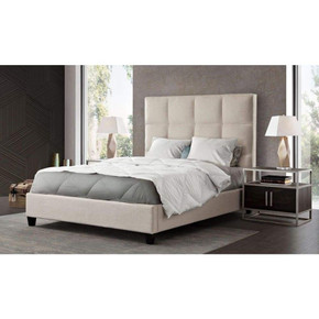 Devon Queen Bed, Sand