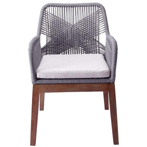 Matisse Rope Chair-Gray