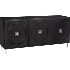 Andros Black Lacquer Buffet