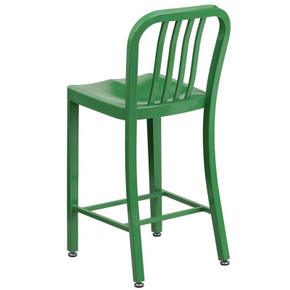 Nautical Counter Stool, Green