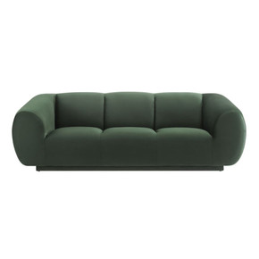Emmanuel Forest Green Velvet Sofa
