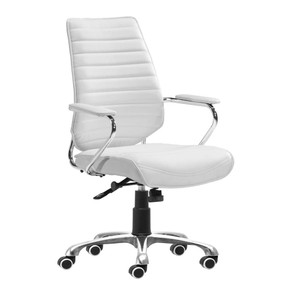 Interview Low Back Office Chair White