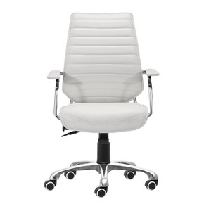 Interview Low Back Office Chair White