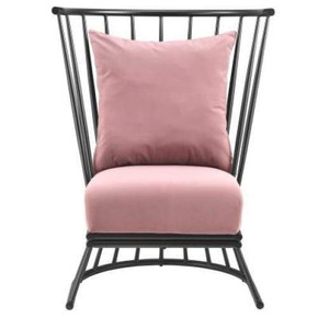 Fan Chair Blush Pink
