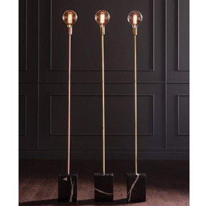 Slim Floor Lamp, Gold