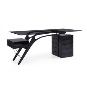 Cavour Desk Black Ash