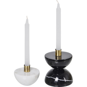 Hannes Candle Holders, Set of 2