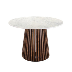 Idris Round Marble Dining Table