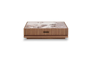 Bentley Walnut Rectangular Coffee Table