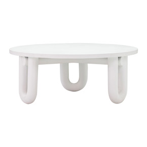 Tilda White Concrete Coffee Table