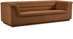 Royce Velvet Fabric Sofa