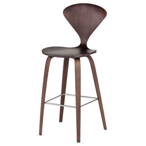 Cherner Premium Bar Stool in Dark Walnut