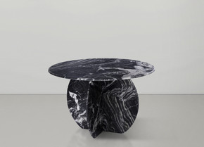 Venturia Black Marble Dining Table