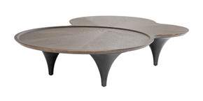 Pinch Free Form Dark Ash Coffee Table Pinch Free Form Dark Ash Coffee Table