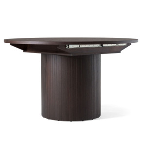 Molina Brown Round Dining Table with Extension