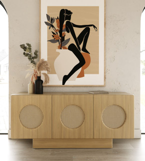 Shauna White Oak Buffet