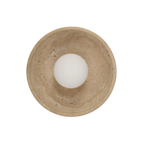 Mylos Travertine Wall Sconce