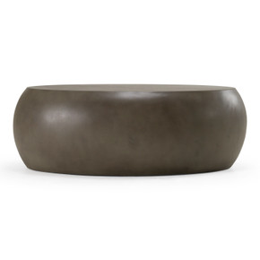 Dibs Concrete Oval Coffee Table