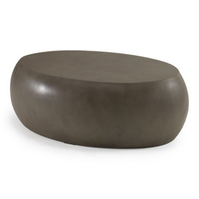 Dibs Concrete Oval Coffee Table