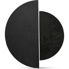 Meridian Wall Sculpture in Black Iron