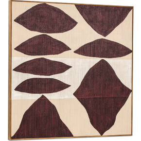 Amada Framed Abstract Canvas Painting