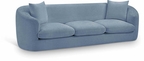 Kimberly Sofa 92.5" Chenille Fabric Upholstered Sofa