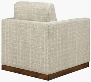 Clifton Swivel Chair, Brown