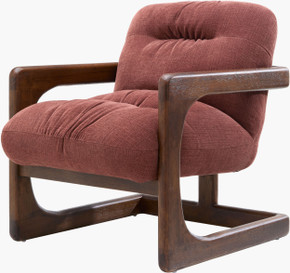 Copeland Accent Chair, Rust