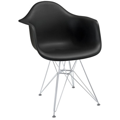 Paris Dining Armchair, Black