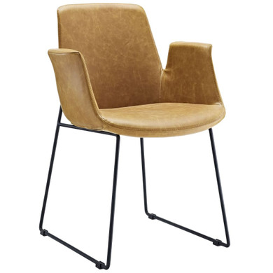 Aloft Dining Armchair, Tan