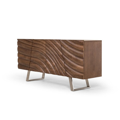 Finesse Modern Walnut Buffet