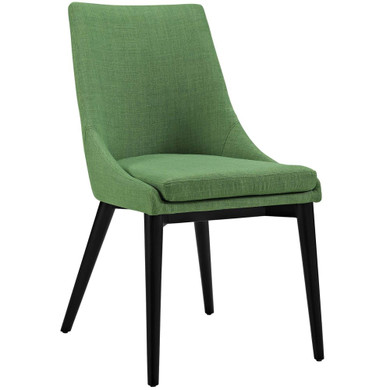 Viscount Fabric Dining Chair, Green