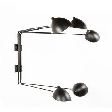 Mouille Edition Wall Lamp, 5 Arms, Large