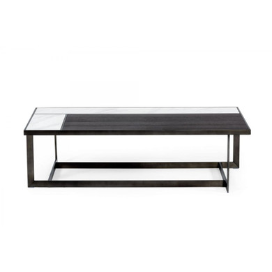 Fargo Ceramic & Grey Walnut Coffee Table