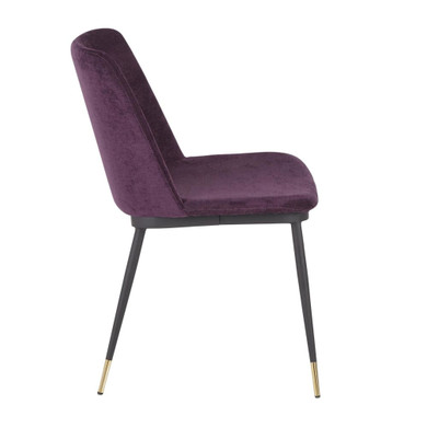 Waverly Chair, Purple, Set of 2