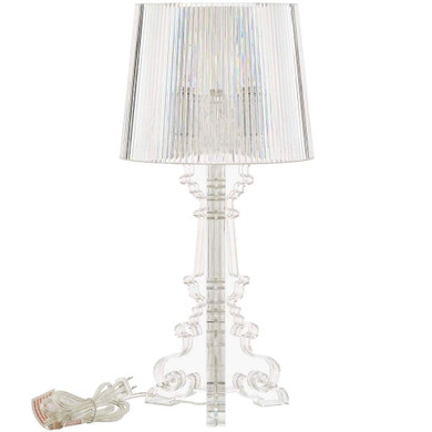 French Petite Acrylic Acrylic Table Lamp