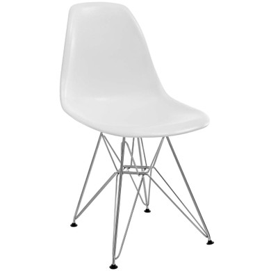 Paris Dining Side Chair, White