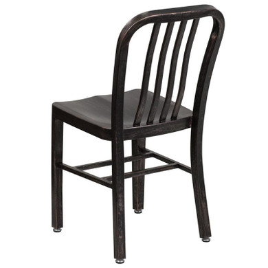 Nautical Chair, Antique Black