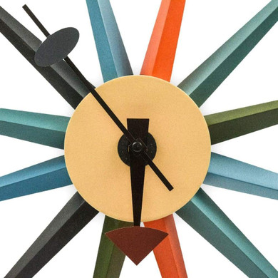 Metal Star Clock Multi-Color