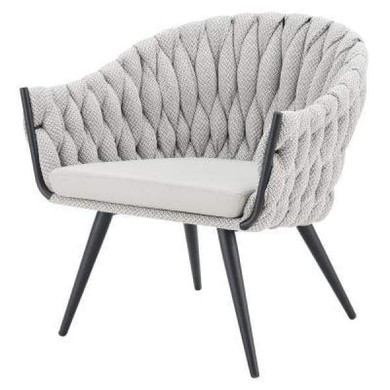 Talbot Accent Chair, Alpine Light Gray, Fairfax Gray