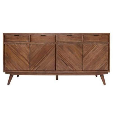 Piero Chevron Buffet 4 Drawers and 4 Doors, Monterey