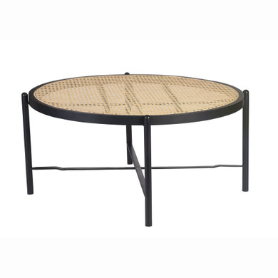 Wynona Coffee Table Metal Base, Black