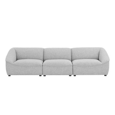 Command 3-Piece Sofa, Light Gray