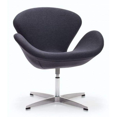 Arne Swan Chair Fabric, Gray