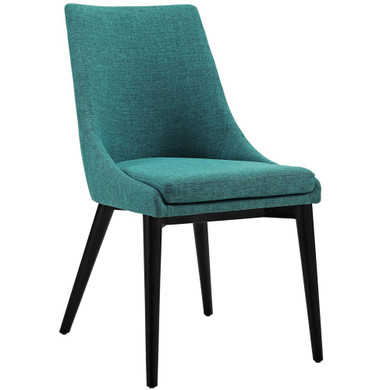 Viscount Fabric Dining Chair, Teal